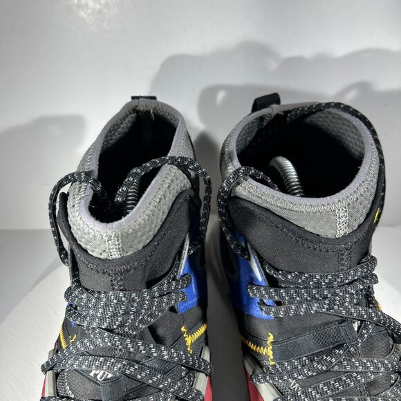 Puma TRC Blaze Mid Casual Shoes Mens Size 10.5 Black Blue Fashion Sneakers Boots - Picture 3 of 12